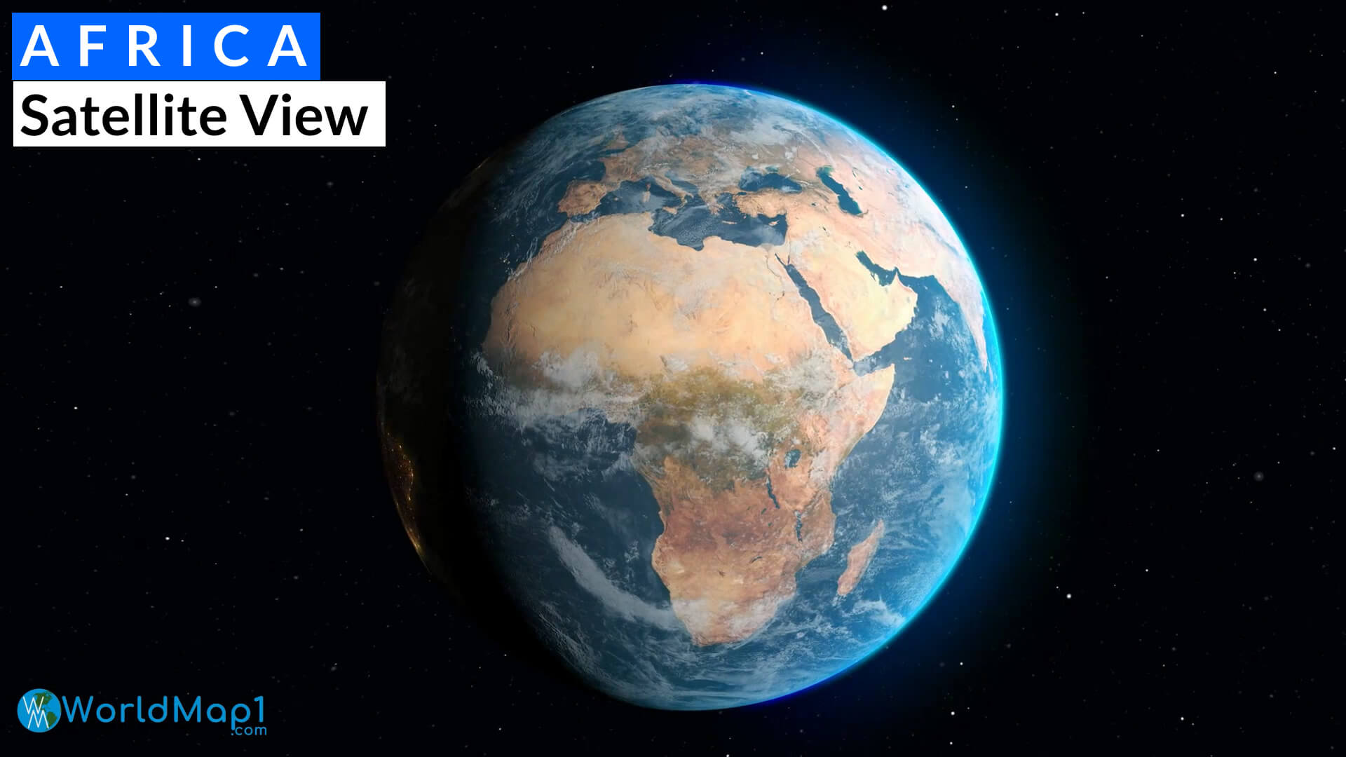 Africa Satellite View